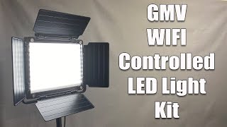 GVM WiFi Controlled LED Light Kit Review [upl. by Ber]