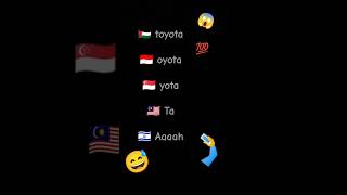 🇵🇸 Toyota 🇮🇩 oyota 🇸🇬 Yota 🇲🇾Ta 🇮🇱 Aaaah mbaais btsngakak israellbabi Freepalestina [upl. by Nitaf]