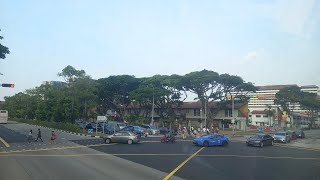 SINGAPORE  BEDOK RESERVIOR ROAD TO KEMBANGAN MRT STATION [upl. by Kyla66]