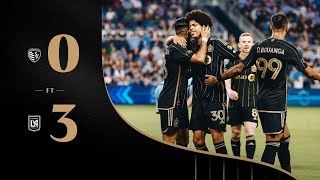 HIGHLIGHTS LAFC 30 Sporting KC [upl. by Marthena]