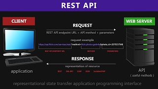 REST API amp RESTful Web Services Explained  Web Services Tutorial [upl. by Eihs]