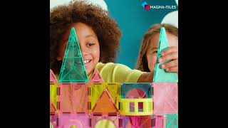 MagnaTiles Castle DLX Set 48Τμχ 242048 [upl. by Bornie]