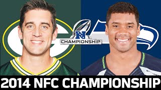 Green Bay Packers vs Seattle Seahawks 2014 NFC Championship Game Highlights [upl. by Mariette]