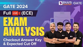 GATE 2024 ECE  Exam Analysis and Detailed Solution  BYJUS GATE [upl. by Aenej]