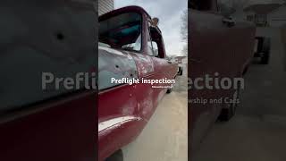 Preflight inspection f100 classic vintage truck ford rap 223ci [upl. by Bierman]