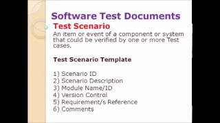 Software Testing Documents [upl. by Alysia]