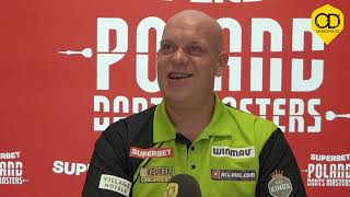 MICHAEL VAN GERWEN ON DARTS AT THE OLYMPIC quot I WISH I COULD HAVE INFLUENCE ON ITquot [upl. by Nofets812]