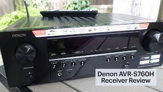 Denon AVRS760H Receiver Review [upl. by Ynnav]