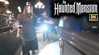 8K Haunted Mansion Full Ride POV 2021 Update Disneyland Refurbishment amp Queue [upl. by Enileme]