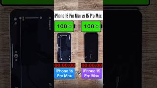 iPhone 16 Pro Max vs iPhone 15 Pro Max Battery Comparison Test 😱 [upl. by Aihsram]