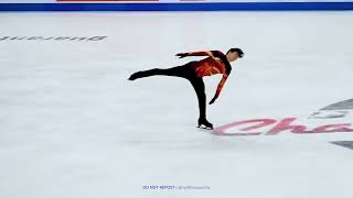 Nathan Chen  2022 US Nationals FS quotRocketmanquot fancam [upl. by Royd567]