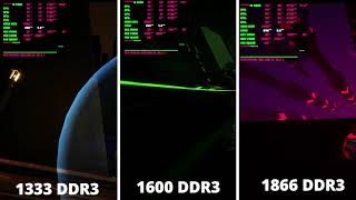 Ram Test  1333 vs 1600 vs 1866 DDR3  Distance Gameplay  1080p  GTX 980Ti  i5 4690 [upl. by Odille]