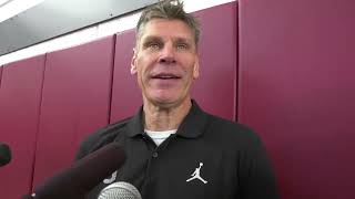 1272023 Oklahoma HC Porter Moser interview PreArkansas [upl. by Mariya]