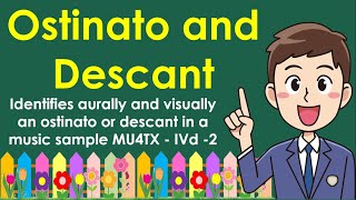 Music 4 Lesson 2 Quarter 4  Ostinato and Descant  MELCBased [upl. by Symons]