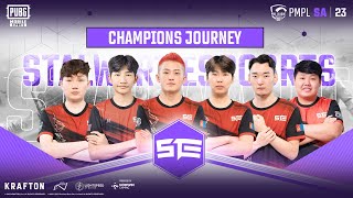 Rising to the Top Stalwart Esports  Champions Journey  2023 PMPL South Asia Spring [upl. by Fita758]