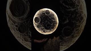 Diy MOON LAMP ✨😍 must watch ❤️art shorts moonlight moonlamp viral [upl. by Erlinna]