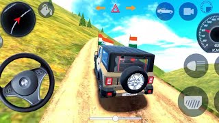 Dollar Song Modified 😈 Mahindra Thar  Indian Car Simulator 3D  Car Game 3D [upl. by Nomyaw]