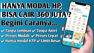 PINJAMAN BANK BNI MUDAH CAIR❗TANPA JAMINAN❓HANYA MODAL KTP Begini caranya [upl. by Lennod]