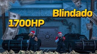 Usamos Un Blindado De 1700 HP Para Hurtar Una Bovedagta rdjavi viralvideo gta5 gtav gtarp [upl. by Aneelak]