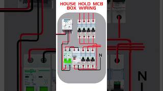 MCB box wiring electrical electric jrelectrical wiring tools electrictrick358 [upl. by Hoag]