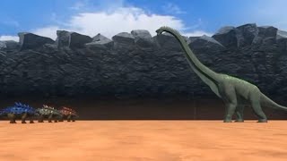 Polacanthus vs Sauroposeidon REVERSED  it’s so funny [upl. by Pimbley]