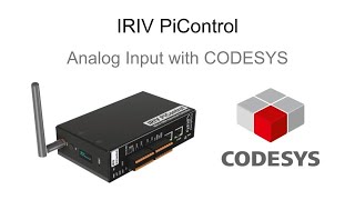 Analog Input with IRIV PiControl and CODESYS iriv cm4 codesys [upl. by Ahselet]