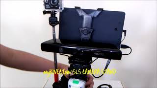 Homemade Xbox Kinect 360 Sensor Bar 3d IR SLS Portable Camera and Handheld Tripod Review [upl. by Phelia]