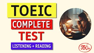 Title  quotTOEIC Listening amp Reading Practice Test 2024  Pass with Confidence Answers Insidequot [upl. by Bolling]