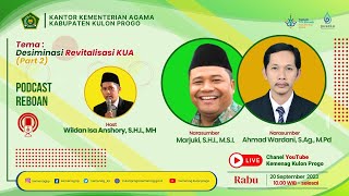 Desiminasi Revitalisasi KUA Part 2 [upl. by Selway32]