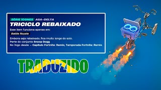 TRADUÇÃO ASA DELTA  TRICICLO REBAIXADO  FORTNITE [upl. by Swinton931]