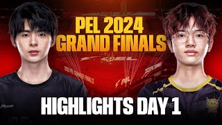 PEL 2024 GRAND FINALS DAY 1 HIGHLIGHTS  NOVA JDE TIANBA STE 4AM DOMINATION  PARABOY QZZ ️‍🔥 [upl. by Juanita]