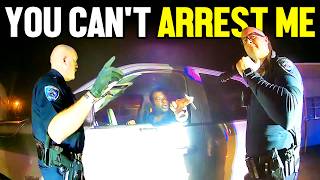 quotLegal Expertquot Turns A Traffic Stop Into An Arrest For No Reason [upl. by Shira]