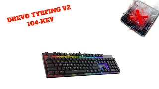 Unboxing ITA Drevo Tyrfing V2 104 Key [upl. by Rancell209]