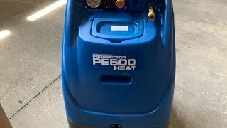 Prospector® PE500 Carpet amp Hard Surface Extractor 500 PSI and thermal Readings [upl. by Arikahc]