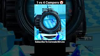 Camping K 14 In BGMI bgmi shorts pubgmobile viralshorts 1v4clutches [upl. by Eilsew]