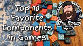 Top 10 Components in Board Games [upl. by Artamas935]