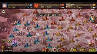 24hrs Grind vs Birds of Glory vs Worthy Origins  Siege War [upl. by Ttenaj]