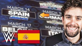 WWE VUELVE A ESPAÑA FLIPANTE [upl. by Sawyer]