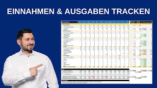 Excel Haushaltsbuch Vorlage 2023 zum Herunterladen kostenlos [upl. by Atterrol]