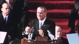 Lyndon B Johnson  Inaugural Address The American Presidency Project [upl. by Zellner]