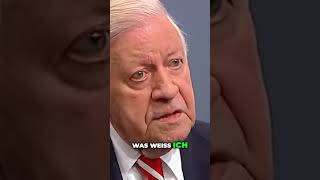 Zunehmende Krankheiten Zukünftliche Herausforderungen im Gesundheitswesen Altkanzler Helmut Schmidt [upl. by Dun]