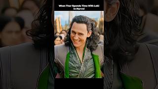 Thor Spends Time With Loki In Marvel shorts shortsfeed marvel [upl. by Celina]