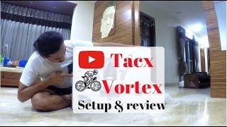 Tacx Vortex Zwift review and unboxing  Smart trainer  2018 [upl. by Anastasius]