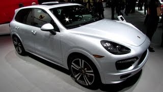 2013 Porsche Cayenne GTS  Exterior and Interior Walkaround  2013 Detroit Auto Show [upl. by Schoenberg290]