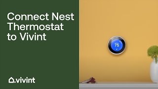 How to Connect Nest Thermostat to Vivint  Vivint Tips amp Tricks [upl. by Niarbo]