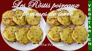 Les Röstis poireau pommes de terre [upl. by Einafats937]