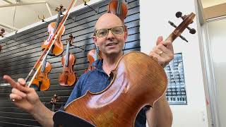 Violin review professional Andrea Varazzani 275k [upl. by Wayolle]