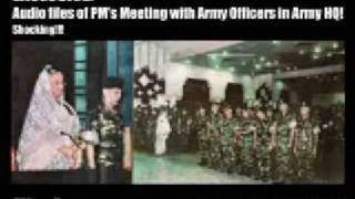 Sheikh Hasina meeting with the army 5 [upl. by Derek487]