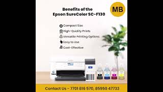 Epson Surecolor SCF130 Sublimation Printers printer sublimationprinter shortsvideo [upl. by Tenrag]