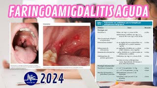 RM 24  Infectología Pediátrica Faringoamigdalitis Aguda Estudios M Y C [upl. by Sheryl492]